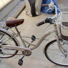26インチ　自転車　女の子　