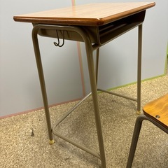学校机 勉強机 机椅子セットの画像