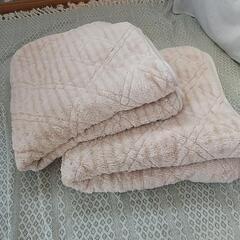 冬用 起毛 シングル敷布団カバー2枚 100×205cm