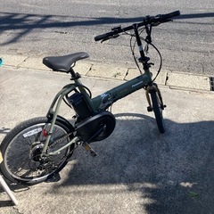 美品PANASONIC OFFTIME折りたたみ自転車の画像