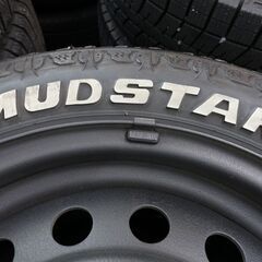 ◆トヨタ プロボックス他小型車◆MUDSTAR RADIAL A/T 175/65R15 鉄チンホイールセットの画像