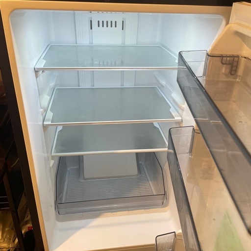 【美品】TOSHIBA冷蔵庫 153L　GR-T15BS(K) [セミマットブラック]