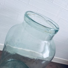 フランス🇫🇷アンティーク大ガラス瓶の画像