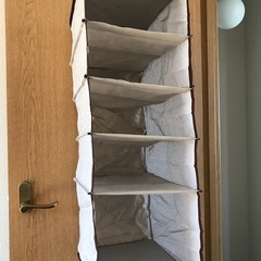 ★便利なポールハンガー★クローゼットのポールに付けて下着類やタオルの収納に★の画像