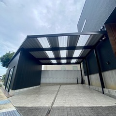 カーポートやバルコニー、テラスなどのエクステリアの組立アシスタント募集の画像