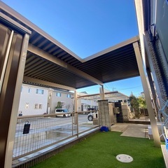 カーポートやバルコニー、テラスなどのエクステリアの組立アシスタント募集の画像