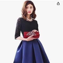 美品！レースのワンピース&ボレロ　セット　
ドレス　