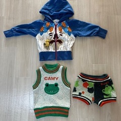 ブーホームズ　ナチュラルブー　バックアレイ　ヒスミニ　キッズ　セットの画像