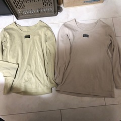男子肌着長袖 140
