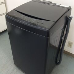 （12/5受渡済）JT9765【IRISOHYAMA/アイリスオーヤマ 8.0㎏洗濯機】美品 2023年製 IAW-T806HA 家電 洗濯 簡易乾燥付
