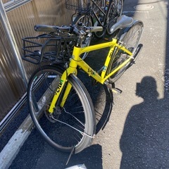 自転車CYLVA・空気入れ・自転車カバー・チェーン・ライト付き