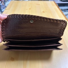 【現地引取】ゲンテン genten お財布　長財布　中古品の画像
