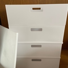 カラーボックス収納4つ〈受け渡し者決定〉の画像