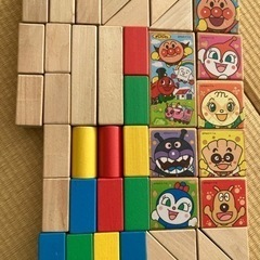アンパンマン こどもおもちゃ 積み木　つみき　パズル