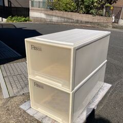 【交渉中】天馬 フィッツケース ロング カプチーノ (衣装ケース...
