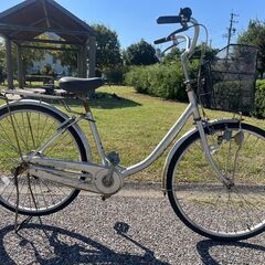 現状渡し BRIDGESTONE エコホーム 26インチ シングル(網カゴへ変更)の画像