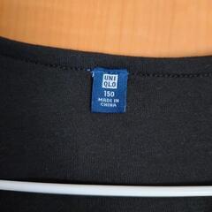 ②　ユニクロ　Girlsドライスウェットジャンパースカートの画像