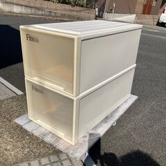 【交渉中】天馬 フィッツケース ロング カプチーノ (衣装ケース...