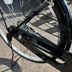 美品 武田産業 PLEASURE シティサイクル 26インチ ブラック 自転車 ママチャリの画像