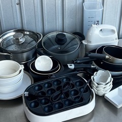 A333◇キッチン用品◇調理器具◇鍋、フライパン◇ミキサー◇たこ...
