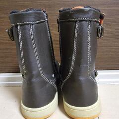 HAWKINS ホーキンス ジップアップ ブーツ 19cmの画像