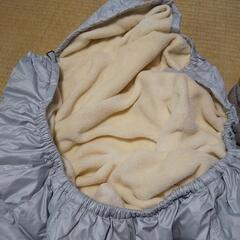 ベビーカーや抱ひもにつけるフードコートの画像