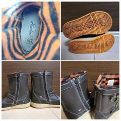 HAWKINS ホーキンス ジップアップ ブーツ 19cmの画像