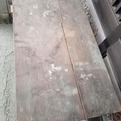 木製机　幅約75.5cm　奥行約44.5cm　高さ約63.5cm　学習机　展示台　骨董品の画像