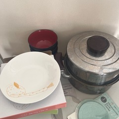 蒸し器・お皿・お椀・コースターセット