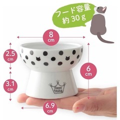 猫壱　フードボウル　おやつ皿　セットの画像