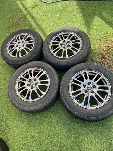 195/65R15 スタッドレス　ホイールセット　pcd100