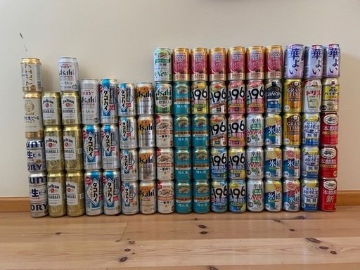 【商談中】アルコールお酒、ビール、発泡酒、酎ハイ　など合計75本セットです。