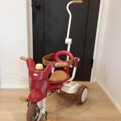 折りたたみ三輪車 iimo エタニティレッド