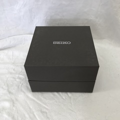 SEIKO/腕時計/クロノグラフ/クォーツ/アナログ/SS/ブラック文字盤/8