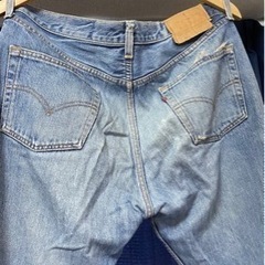 デニム　LEVI'S 501 ダメージの画像
