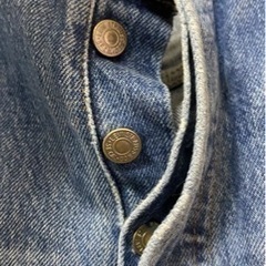 デニム　LEVI'S 501 ダメージの画像