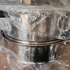 蒸かし器 30センチの画像