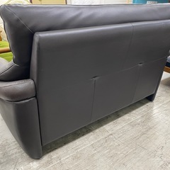 【愛品館 江戸川店 】本革 2P ソファの画像