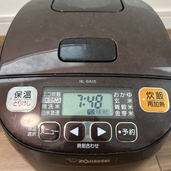 象印　炊飯器の画像