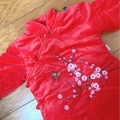 チャイナ服　100 　冬用の画像