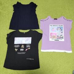 夏用　半そでTシャツ  1枚500円　5枚まとめて1000円の画像
