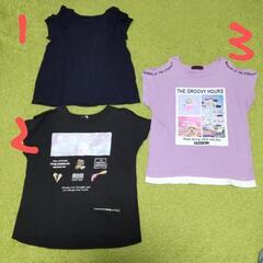 夏用　半そでTシャツ  1枚500円　5枚まとめて1000円の画像