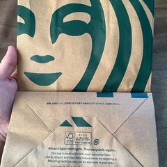 スタバのショップバッグ×2 Starbucks