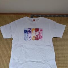 シャーマンキング  半袖Tシャツ  白(キャラ5人柄)  Lサイズ