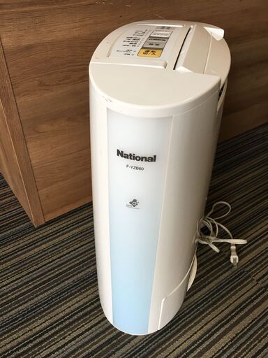 ♪【早めの引取希望】National ナショナル 除湿乾燥機 衣類乾燥 F-YZB60 2006年製 ホワイト 通電/一部動作確認済 中古 家電 (NF241103)360-425