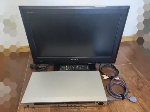 ソニー液晶テレビ(22型)＆DVDプレイヤー　セット