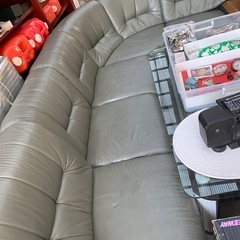 ソファー　L型5人掛けソファー