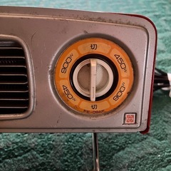 受付終了　レトロ　ナショナル温風器の画像