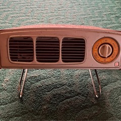 受付終了　レトロ　ナショナル温風器の画像