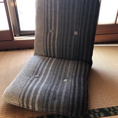 座椅子　二脚の画像